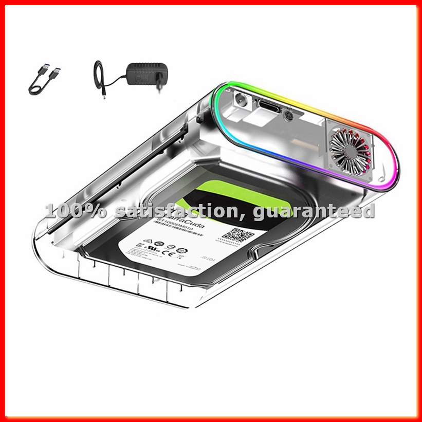 External Ssd - Boîtier transparent pour disque dur/SSD 3.5
