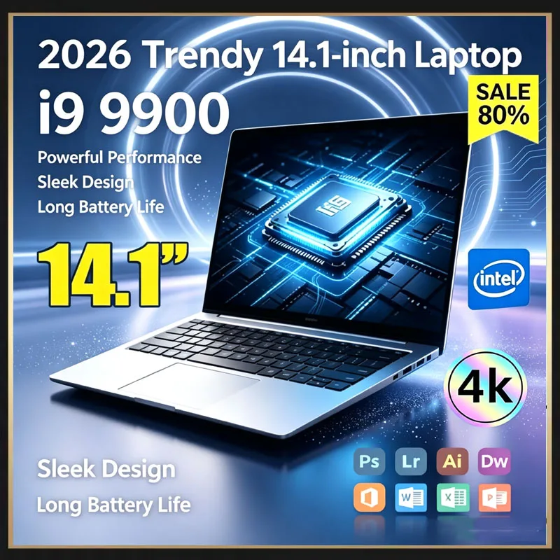 M.2 Ssd - Ordinateur portable ultra-fin 14,1