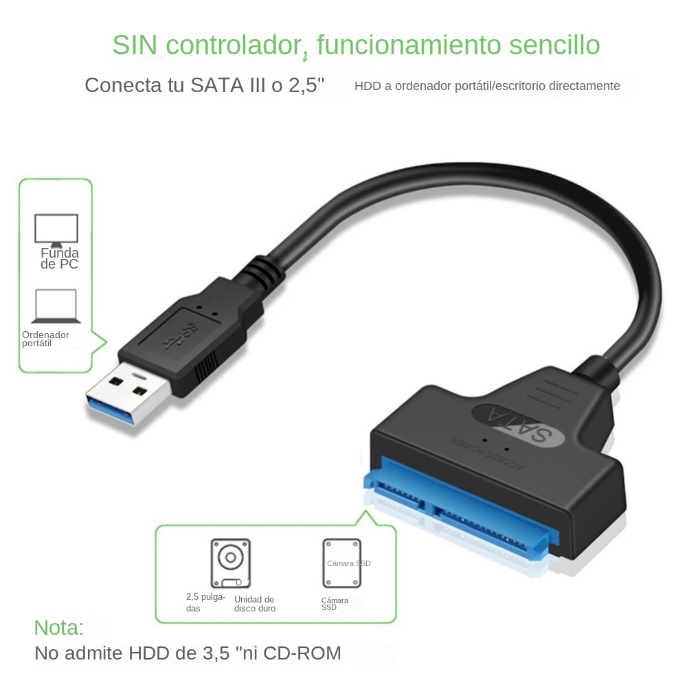 Câble USB 3.0 SATA 3 de 30 cm, - External Ssd avis et prix