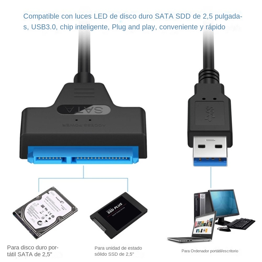 Câble USB 3.0 SATA 3 de 30 cm, - External Ssd avis et prix