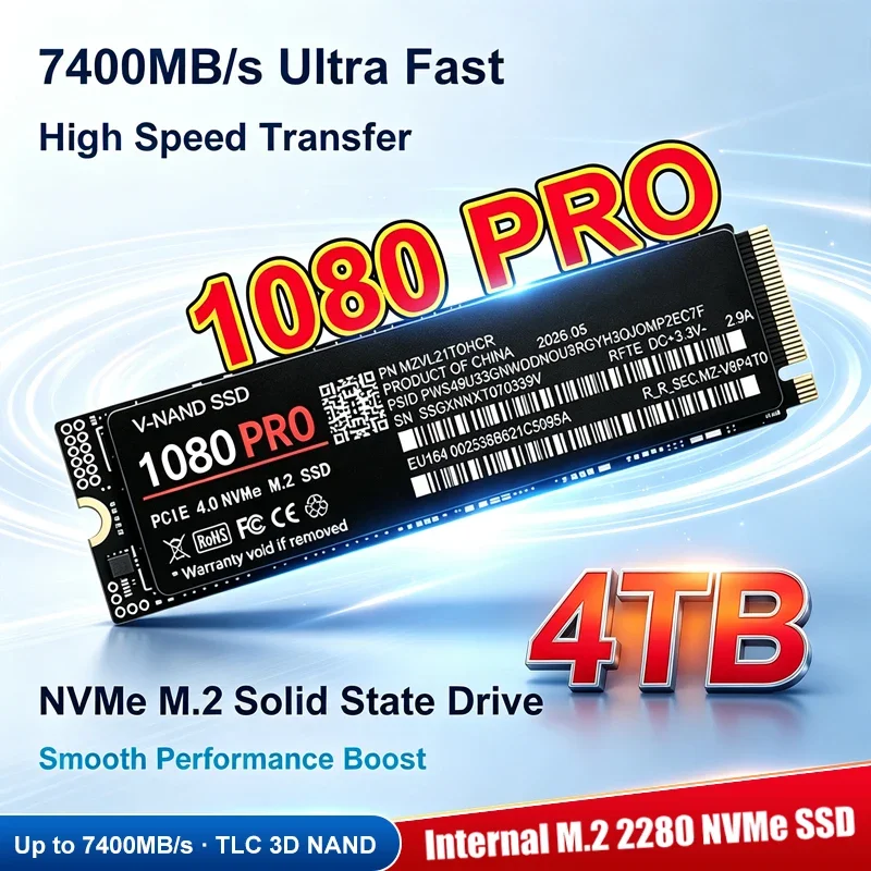 SSD interne M.2 NVMe 7400 Mo/s - Ssd 500Gb avis et prix